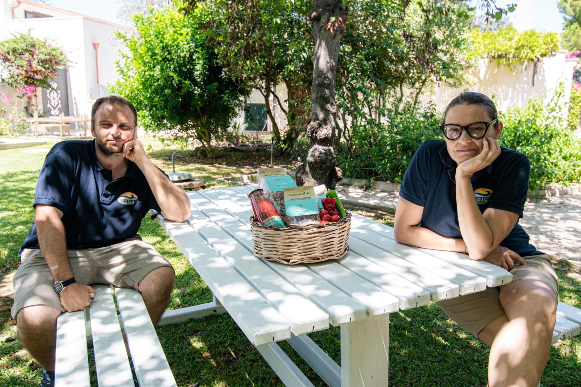 Bio Agriturismo Salos Alimini Exteriér fotografie
